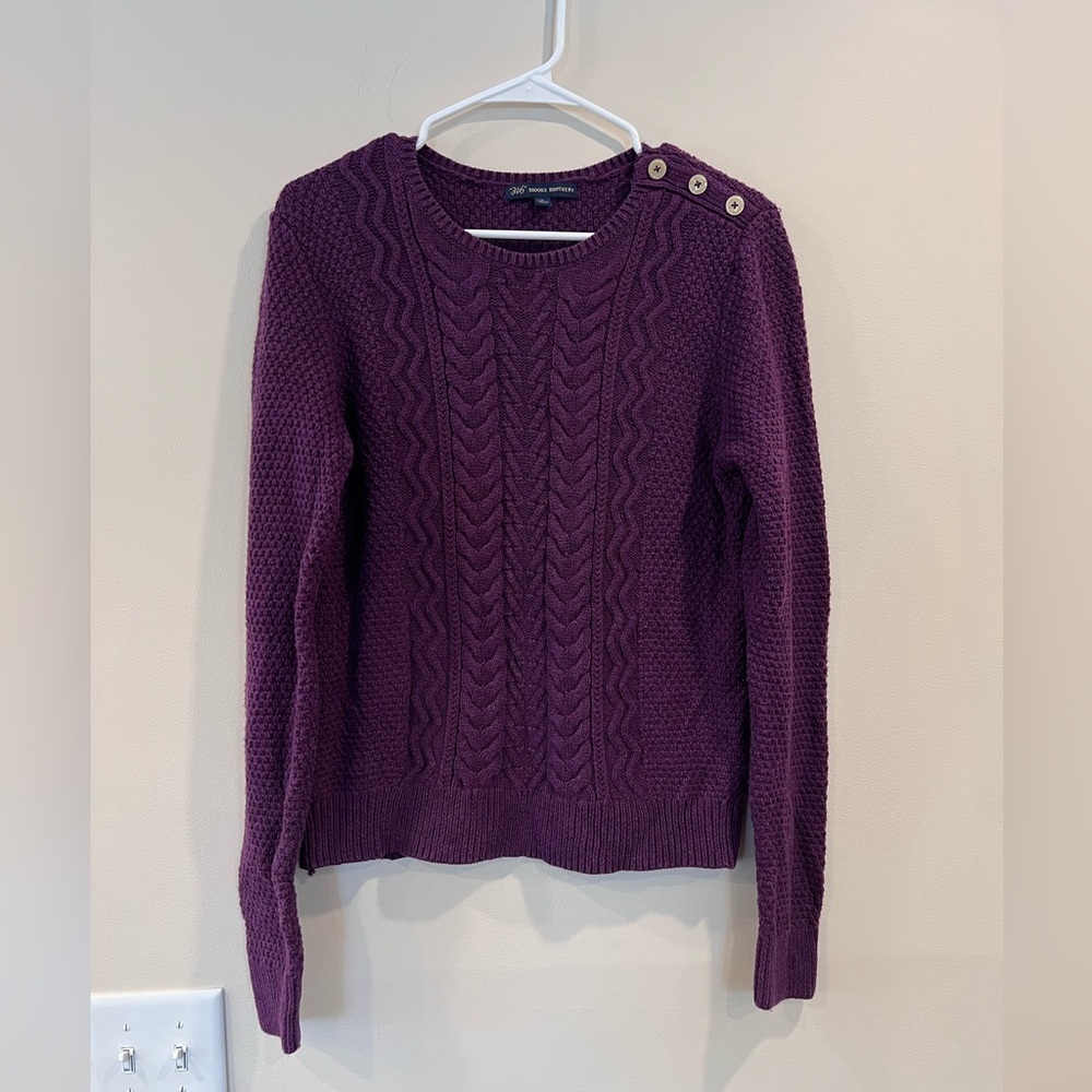 🔥Brooks brothers purple sweater 🔥